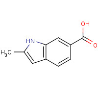 73177-33-0 2-methyl-1H-indole-6-carboxylic acid chemical structure
