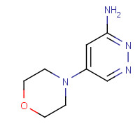 1256038-16-0 5-morpholin-4-ylpyridazin-3-amine chemical structure