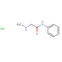 60565-45-9 2-(methylamino)-N-phenylacetamide;hydrochloride chemical structure