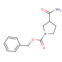 455267-26-2 benzyl 3-carbamoylpyrrolidine-1-carboxylate chemical structure