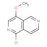1353970-59-8 1-chloro-4-methoxy-2,6-naphthyridine chemical structure