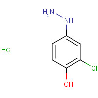243141-12-0 2-chloro-4-hydrazinylphenol;hydrochloride chemical structure