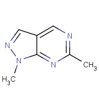 98277-10-2 1,6-dimethylpyrazolo[3,4-d]pyrimidine chemical structure