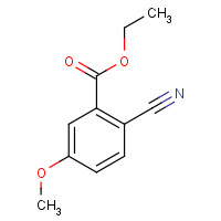 218287-65-1 ethyl 2-cyano-5-methoxybenzoate chemical structure