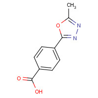 892502-28-2 4-(5-methyl-1,3,4-oxadiazol-2-yl)benzoic acid chemical structure