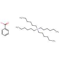 16436-29-6 tetrahexylazanium;benzoate chemical structure