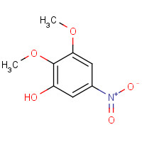 32905-09-2 2,3-dimethoxy-5-nitrophenol chemical structure