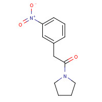 19281-19-7 2-(3-nitrophenyl)-1-pyrrolidin-1-ylethanone chemical structure