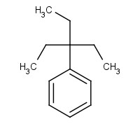 4170-84-7 3-ethylpentan-3-ylbenzene chemical structure