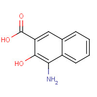 13065-86-6 4-amino-3-hydroxynaphthalene-2-carboxylic acid chemical structure