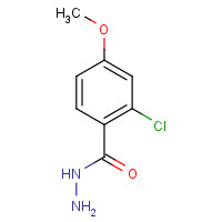 719274-51-8 2-chloro-4-methoxybenzohydrazide chemical structure