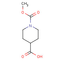 197585-42-5 1-methoxycarbonylpiperidine-4-carboxylic acid chemical structure