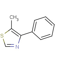 1826-18-2 5-methyl-4-phenyl-1,3-thiazole chemical structure