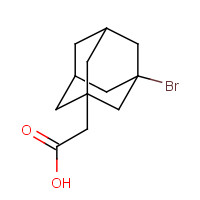 17768-34-2 2-(3-bromo-1-adamantyl)acetic acid chemical structure
