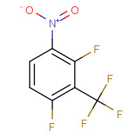123973-36-4 1,3-difluoro-4-nitro-2-(trifluoromethyl)benzene chemical structure