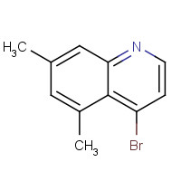 1070879-33-2 4-bromo-5,7-dimethylquinoline chemical structure
