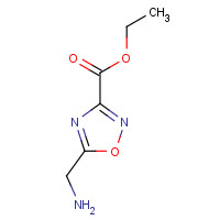 736926-14-0 ethyl 5-(aminomethyl)-1,2,4-oxadiazole-3-carboxylate chemical structure