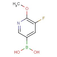 856250-60-7 (5-fluoro-6-methoxypyridin-3-yl)boronic acid chemical structure