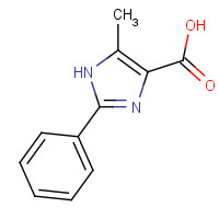 28824-94-4 5-methyl-2-phenyl-1H-imidazole-4-carboxylic acid chemical structure