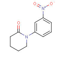 132573-13-8 1-(3-nitrophenyl)piperidin-2-one chemical structure