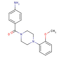 302333-22-8 (4-aminophenyl)-[4-(2-methoxyphenyl)piperazin-1-yl]methanone chemical structure
