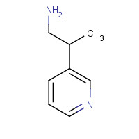 199296-38-3 2-pyridin-3-ylpropan-1-amine chemical structure