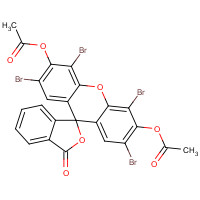7284-92-6 (6'-acetyloxy-2',4',5',7'-tetrabromo-3-oxospiro[2-benzofuran-1,9'-xanthene]-3'-yl) acetate chemical structure