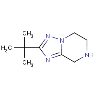 914654-91-4 2-tert-butyl-5,6,7,8-tetrahydro-[1,2,4]triazolo[1,5-a]pyrazine chemical structure