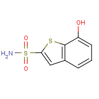 96803-66-6 7-hydroxy-1-benzothiophene-2-sulfonamide chemical structure
