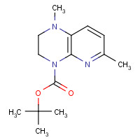 689259-33-4 tert-butyl 1,6-dimethyl-2,3-dihydropyrido[2,3-b]pyrazine-4-carboxylate chemical structure