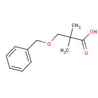 36881-14-8 2,2-dimethyl-3-phenylmethoxypropanoic acid chemical structure