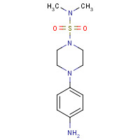 471938-25-7 4-(4-aminophenyl)-N,N-dimethylpiperazine-1-sulfonamide chemical structure