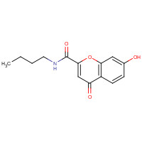 862993-26-8 N-butyl-7-hydroxy-4-oxochromene-2-carboxamide chemical structure