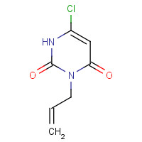 230630-82-7 6-chloro-3-prop-2-enyl-1H-pyrimidine-2,4-dione chemical structure