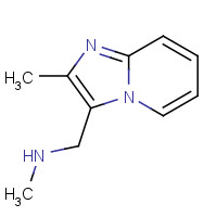 857283-58-0 N-methyl-1-(2-methylimidazo[1,2-a]pyridin-3-yl)methanamine chemical structure