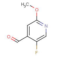 884495-12-9 5-fluoro-2-methoxypyridine-4-carbaldehyde chemical structure