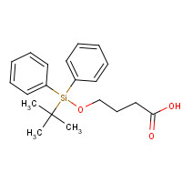 118715-16-5 4-[tert-butyl(diphenyl)silyl]oxybutanoic acid chemical structure