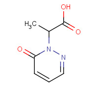 1083299-24-4 2-(6-oxopyridazin-1-yl)propanoic acid chemical structure