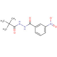 261623-52-3 N'-(2,2-dimethylpropanoyl)-3-nitrobenzohydrazide chemical structure
