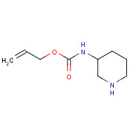 885274-85-1 prop-2-enyl N-piperidin-3-ylcarbamate chemical structure