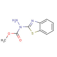 935475-88-0 methyl N-amino-N-(1,3-benzothiazol-2-yl)carbamate chemical structure