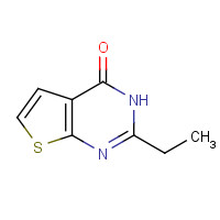 56844-39-4 2-ethyl-3H-thieno[2,3-d]pyrimidin-4-one chemical structure