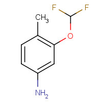 264194-31-2 3-(difluoromethoxy)-4-methylaniline chemical structure