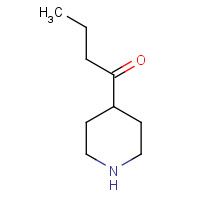 3509-15-7 1-piperidin-4-ylbutan-1-one chemical structure