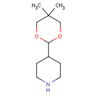 423768-59-6 4-(5,5-dimethyl-1,3-dioxan-2-yl)piperidine chemical structure