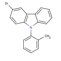 1133057-81-4 3-bromo-9-(2-methylphenyl)carbazole chemical structure