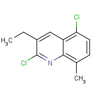 1031927-97-5 2,5-dichloro-3-ethyl-8-methylquinoline chemical structure