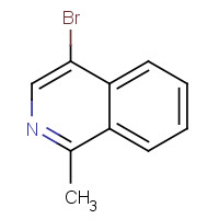 104704-40-7 4-bromo-1-methylisoquinoline chemical structure