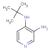 1082280-54-3 4-N-tert-butylpyridine-3,4-diamine chemical structure