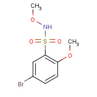 1446002-39-6 5-bromo-N,2-dimethoxybenzenesulfonamide chemical structure